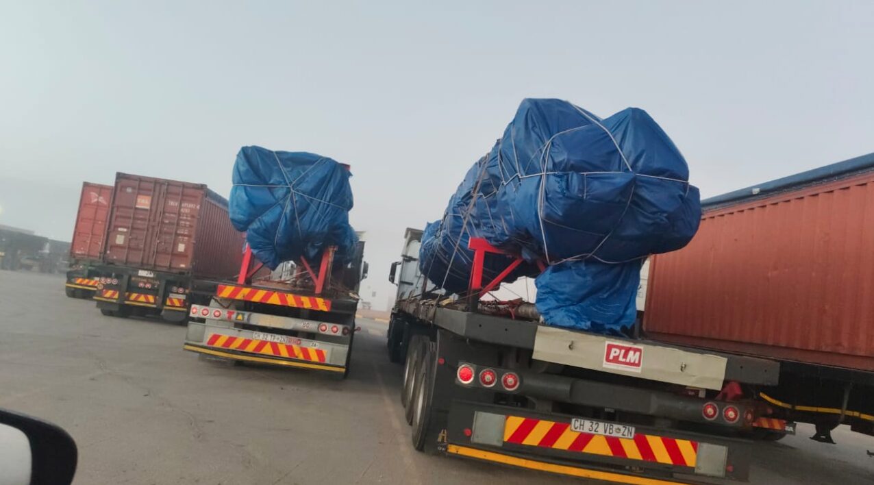 Nsimbi mining equipment transport